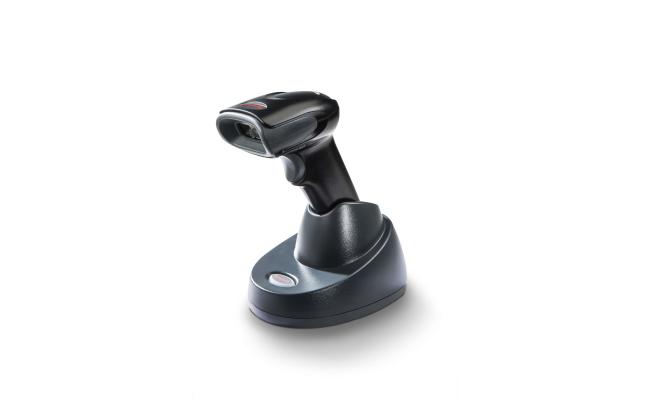 CCD  BARCODE SCANNER RY-1002X INTERFACE USB COLOR BLACK AND STAND